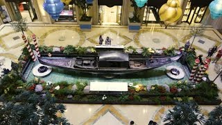 The Palazzo Las Vegas  The Historic Gondola [upl. by Earb595]