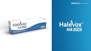 Halevox™ HA one  hyaluronic acid gel for an intraarticular injection [upl. by Elyssa]