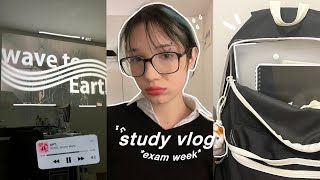 STUDY VLOG📓 lots of exams study w me early mornings [upl. by Netsew]