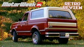 1988 Ford Bronco XLT  Retro Review [upl. by Donn729]