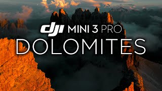 DOLOMITES Cinematic 4K Drone Film  DJI Mini 3 Pro [upl. by Dinse]