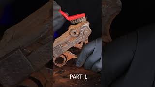 Old Pistol Restoration  Luger Part 1 Shorts [upl. by Yolane]