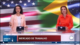 Américas No Ar  220822 Veja crise aérea nos EUA e mercado de trabalho para brasileiros [upl. by Thilda]