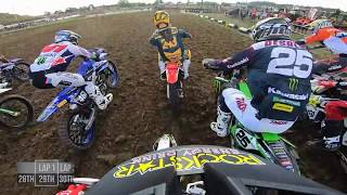 GoPro Gautier Paulin FIM MXGP 2018 RD16 Switzerland Qualifying Moto [upl. by Eiramadnil]