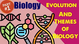 Biology Chapter 1 Evolution Themes of Biology and Scientific Inquiry 12 [upl. by Enilav]