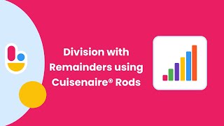 Division with Remainders using Cuisenaire® Rods  Brainingcamp [upl. by Ingham144]