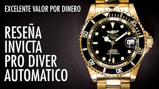 Reseña Invicta Pro Diver 8929OB Automatico de Buceo Clásico Reloj en Español [upl. by Assenna]