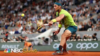 French Open Semifinals Rafael Nadal vs Alexander Zverev  HIGHLIGHTS  632022  NBC Sports [upl. by Reynold]