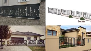 modern metal fence design house gates and fences design 2024 [upl. by Frymire392]