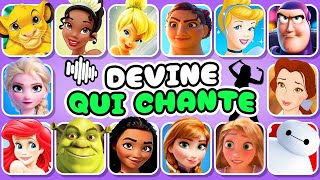 Devine 50 CHANSONS spécial DISNEY 🎤🎙️🎶  Encanto Vaiana Elsa Raiponce Ariel Le Roi Lion [upl. by Une]