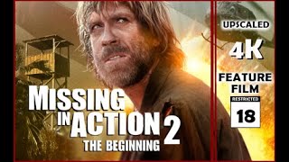 Missing in Action 2： The Beginning 1985 4K Upscale Action Drama Thriller War 18 [upl. by Tung]