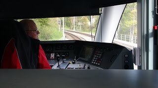 Rhaetian Railway  Train to Arosa  with Cabview  Part 2 [upl. by Lanrev45]