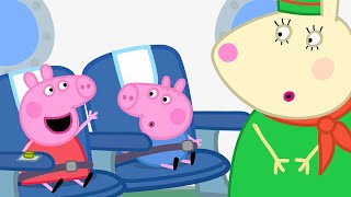 Peppas Plane Journey ✈️  Peppa Pig Tales [upl. by Ihsar]