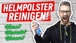 Helmpolster REINIGEN [upl. by Kirad]