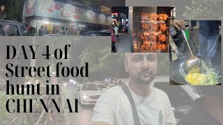 Day 4 of Street food hunt in CHENNAI RK Salai Triplicane Mylapore [upl. by Nirmak742]