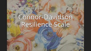 ConnorDavidson Resilience Scale [upl. by Kavanagh]