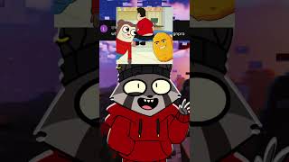 ANSWER MY QUESTION 3  Rocky Rakoon Animation Meme Shorts tiktok viral funny trending short [upl. by Newob]