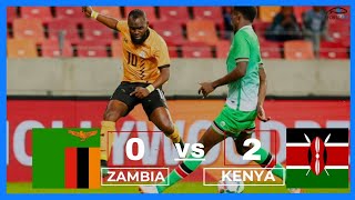 ZAMBIA 02 KENYA COSAFA CUP Group B All Goals Highlights Kenya vs Zambia COSAFA CUP [upl. by Emogene]