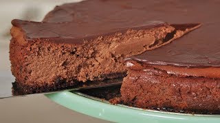 Chocolate Cheesecake Recipe Demonstration  Joyofbakingcom [upl. by Vaughan]