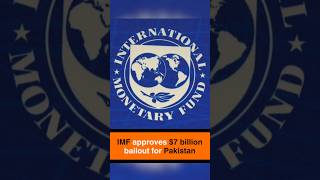 IMF approves longawaited 7 billion bailout for Pakistans struggling economy [upl. by Doownil]