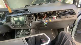 Change the speedometer of the new Touran vw 2017 2018  2019  2020 [upl. by Callean]