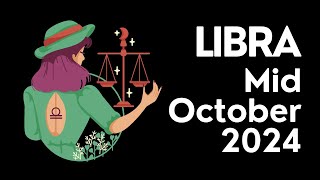 Libra MidMonth Tarot Update What can you expect in the second half of October [upl. by Llenyt717]