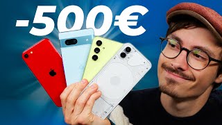 Les meilleurs smartphones pour la RENTRÉE 2023 à moins de 500€ [upl. by Odnumyer530]