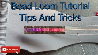 Bead Loom Bracelet Tutorial  How to use the jewel loom tips and tricks [upl. by Lagas]