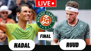 Rafael Nadal vs Casper Ruud  Roland Garros 2022 Mens Final  Tennis Companion [upl. by Eimarrej163]