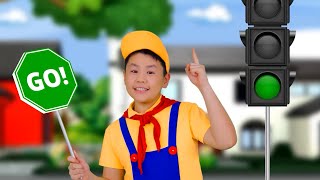 Red Light Green Light  Rainbow Juice Song amp MORE  Kids Funny Songs [upl. by Phaedra]