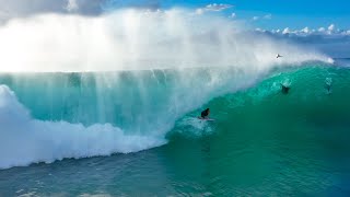 SURFING THE PERFECT DAY AT PIPELINE  JAMIE O’BRIEN [upl. by Eerrehc]