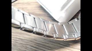 HOW TO ADJUST  RESIZE CASIO EDIFICE WATCH BAND  LINKS [upl. by Paton]