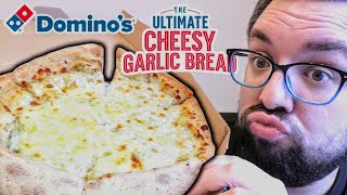 Dominos™ Ultimate Cheesy Garlic Bread Review [upl. by Ahsikym]