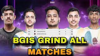 HYDRA Day1 BGIS Grind All Matches Highlights 4Overall [upl. by Wetzel]