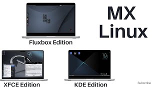 MX Linux 23  First Look of XFCE KDE amp Fluxbox Edition [upl. by Melamie]