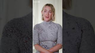 Saoirse Ronan on her personal style  Bazaar UK [upl. by Tennos]