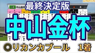 【中山金杯2024】【最終決定版】ウイポ枠確定後シミュレーション エピファニー マテンロウレオ マイネルクリソーラ ゴールデンハインド リカンカブール 2266 [upl. by Anoval155]