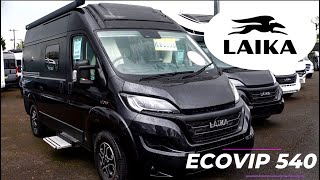 LAIKA ECOVIP 540 Luxury Fiat Ducato Camper Van 2024 [upl. by Squires]