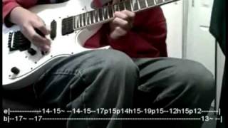 Metallica  Master of Puppets Interlude and Solo 1 Lesson w tabs [upl. by Reger]