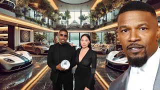 Inside Jamie Foxxs Hidden Valley Mansion  Wife 2 Children Huge Car Collection and Net Worth [upl. by Etac]