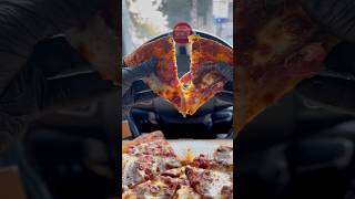 Italian pizza or American pizza🍕🫠🥰pizza food foodoncar [upl. by Nohsram]