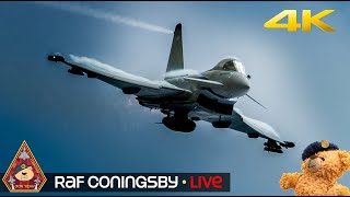 LIVE PART2 ROYAL AIR FORCE EUROFIGHTER TYPHOON FGR4 ACTION • QRA STATION SOUTH 160424 [upl. by Grange]