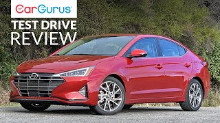 2019 Hyundai Elantra  CarGurus Test Drive Review [upl. by Nwahsad610]