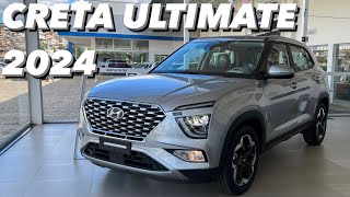 Hyundai Creta Ultimate 2024  Versão TOP de linha do Creta Vale 183 MIL REAIS 4K [upl. by Silohcin790]