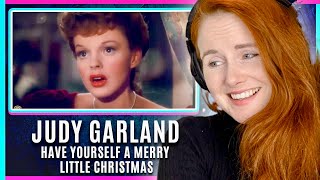 Judy Garland  Have Yourself A Merry Little Christmas  Vocal Coach Reacts amp Analysis [upl. by Biondo]