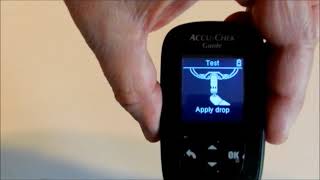 How to check your blood sugar with the AccuChek FastClix meterDiabetes Diabetic [upl. by Bride880]