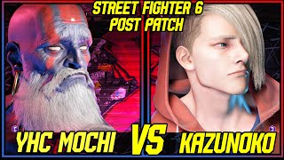 SF6 ▰ YHC MOCHI  DHALSIM  VS KAZUNOKO  ED  ▰ STREET FIGHTER 6 [upl. by Elhsa]