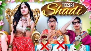 Bholi Ki Doli  Teesri Shaadi  Mummy Ka Honeymoon  Indian Wedding Family Drama  Anaysa [upl. by Nahgam]