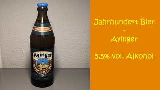 Jahrhundert Bier  Verkostungsvideo [upl. by Pierette]