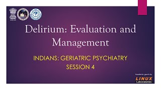 How to evaluate and manage Delirium [upl. by Aelc749]